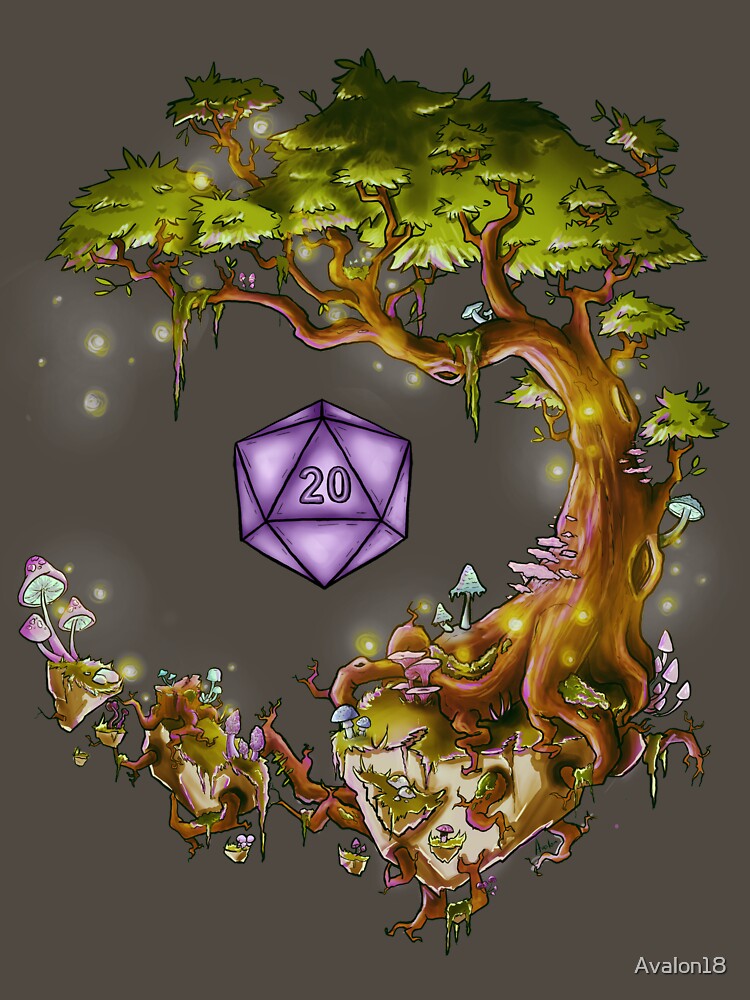 Dnd Spore Druid Class Symbol Essential T Shirt For Sale By Avalon18 Redbubble 9453