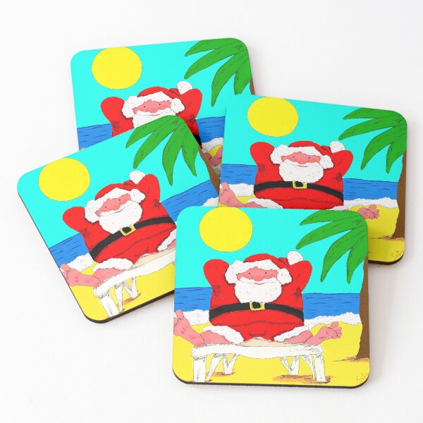 Item preview, Santa On Holiday designed and sold by saraperry.
