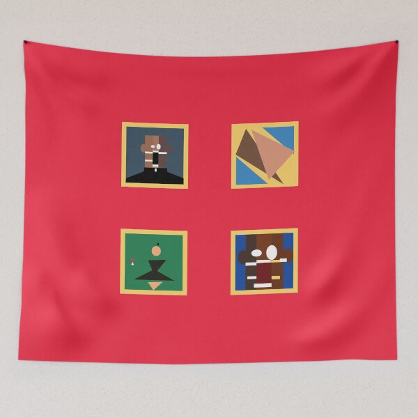 Item preview, Kanye abstract album art poster designed and sold by magnum-toxx.