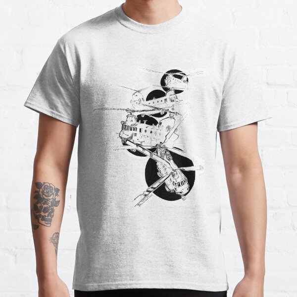 La folle chevauchée des Hélicos T-shirt classique