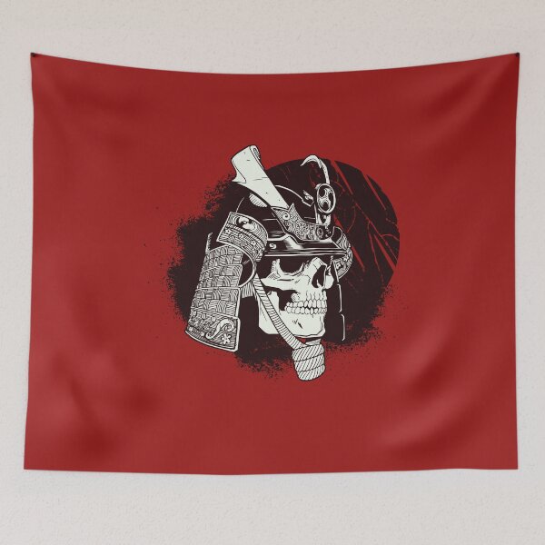 Item preview, Samurai warrior, skull designed and sold by DerSenat.