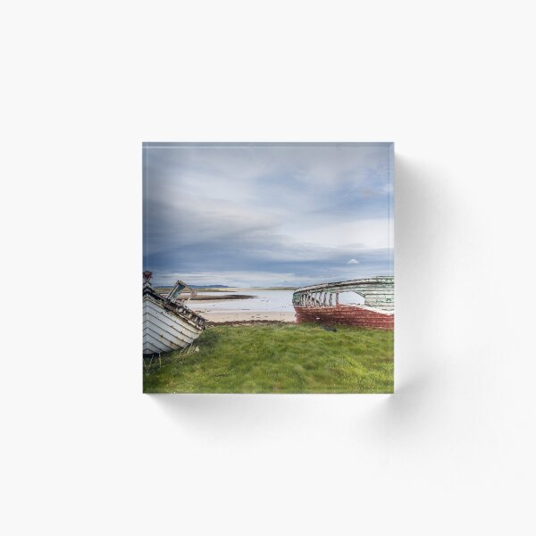 Magheraroarty Boats Acrylic Block