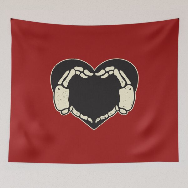 Item preview, Skeletal hand, heart designed and sold by DerSenat.