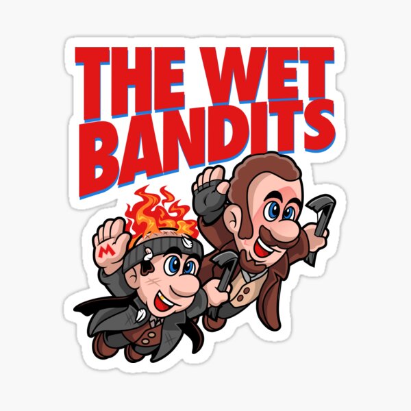 Super Wet Bandits Sticker