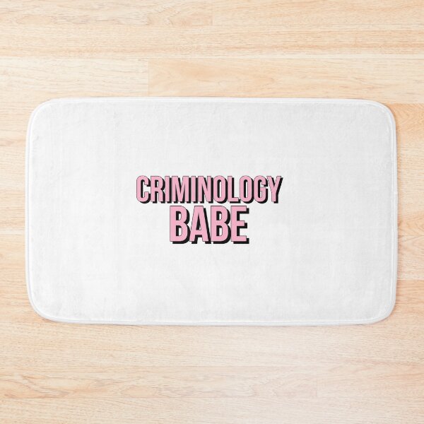 Item preview, Criminology Babe designed and sold by kendylmccartney.