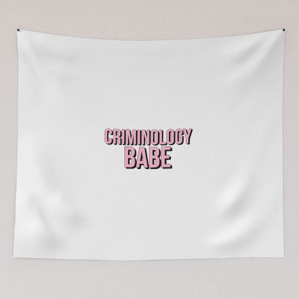 Item preview, Criminology Babe designed and sold by kendylmccartney.