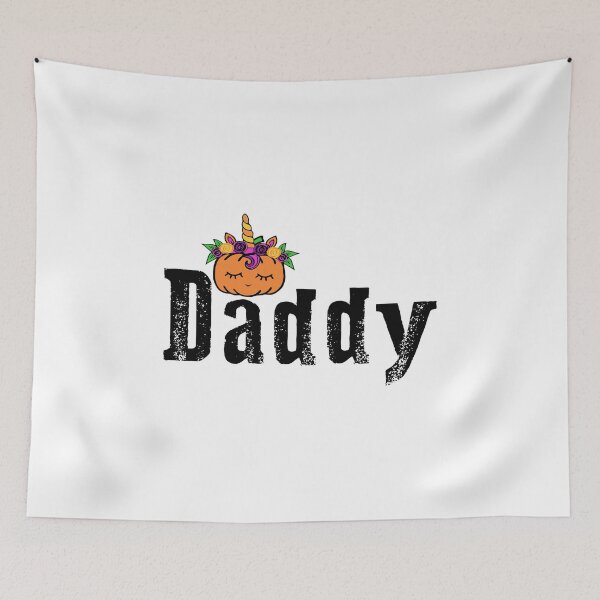 Item preview, Daddy Unicorn Pumpkin 1st Birthday cute Matching family gift designed and sold by hadleydesigns.
