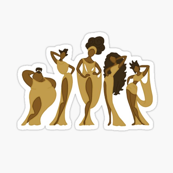 Greek Goddesses illustration Sticker