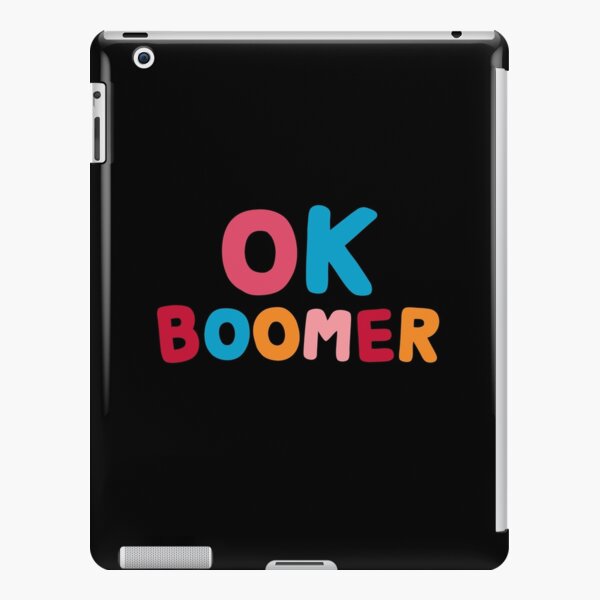 Ok boomer iPad Snap Case
