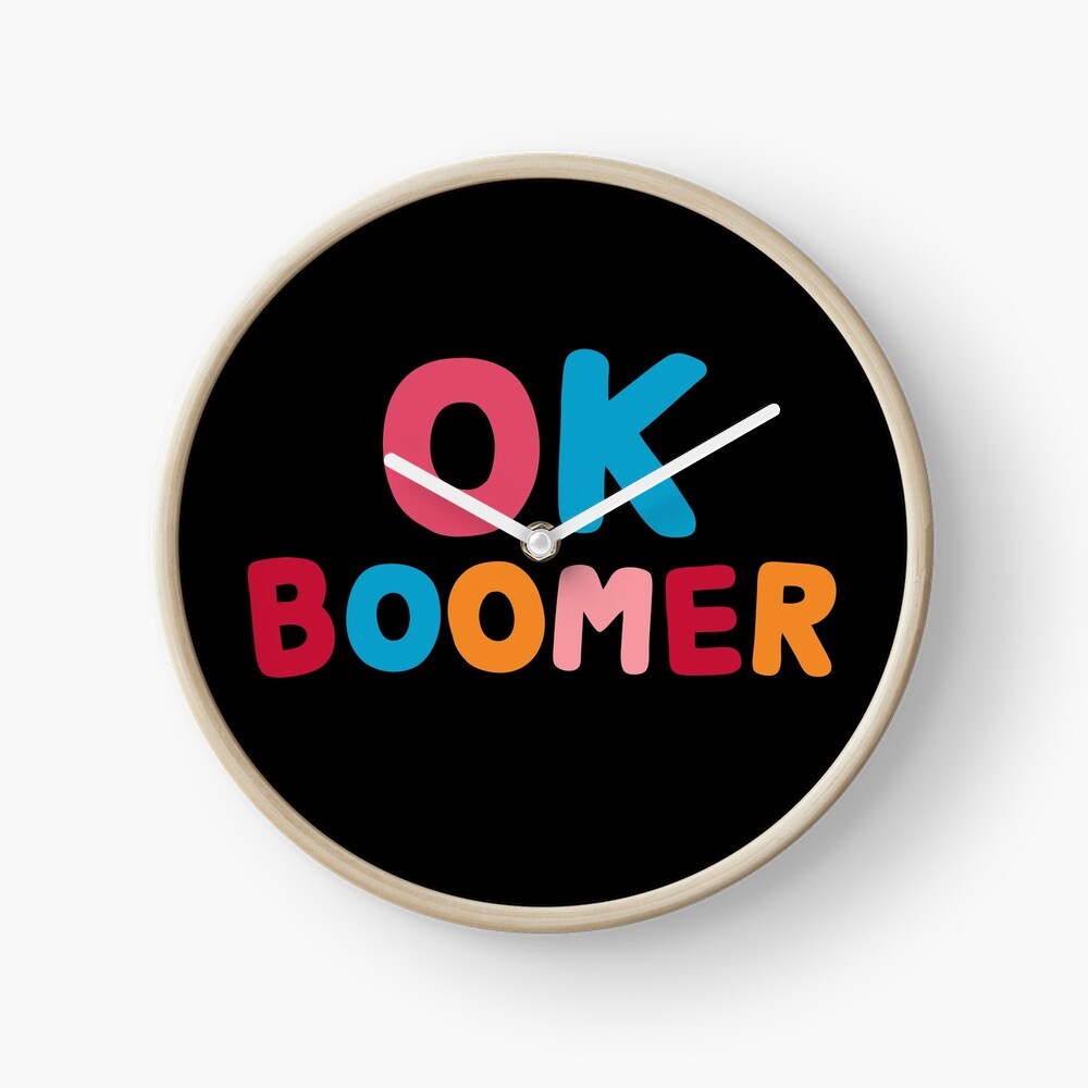 Ok boomer Clock