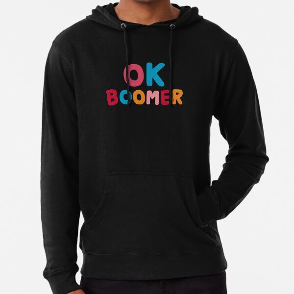 Ok boomer Lightweight Hoodie