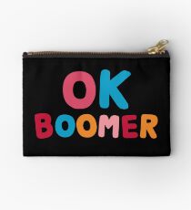 Ok boomer Zipper Pouch