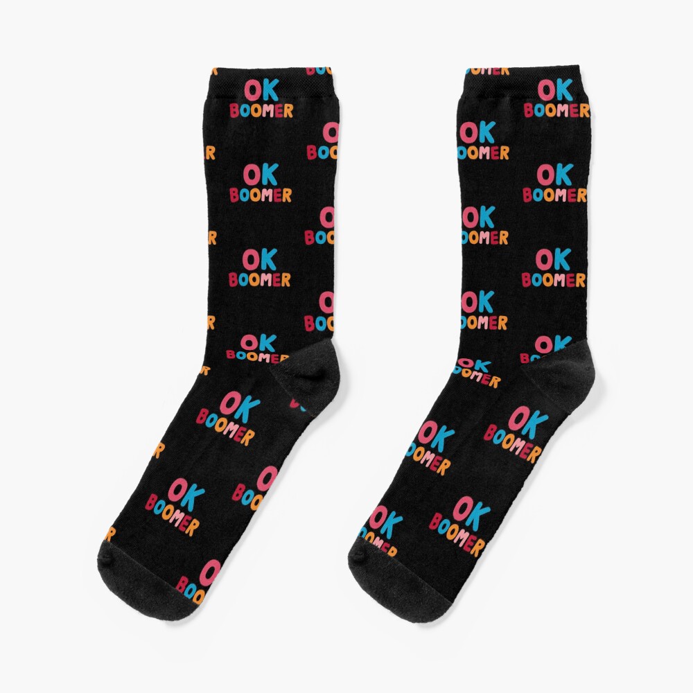 Ok boomer Socks