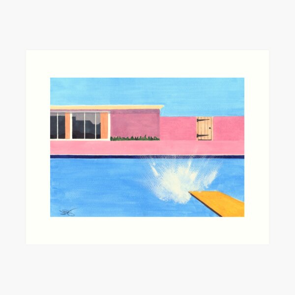 Splash! Art Print