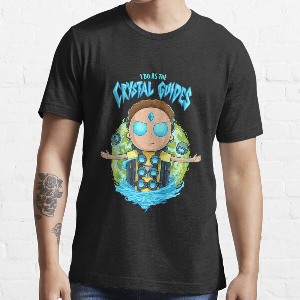 Morty I Do As The Crystal Guides Essential T-Shirt