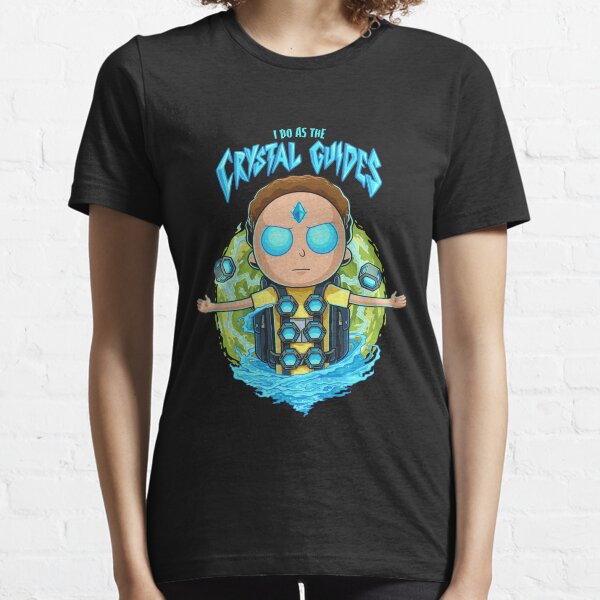 Morty I Do As The Crystal Guides Essential T-Shirt