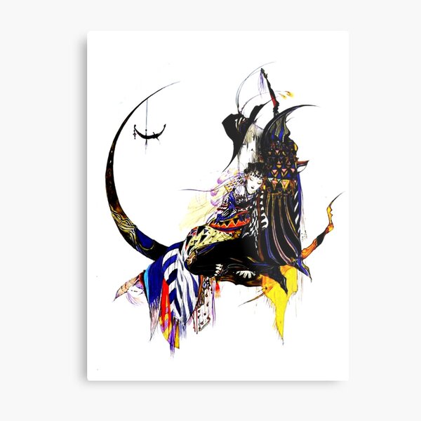Yoshitaka Amano - Sleeping Beauty Metal Print