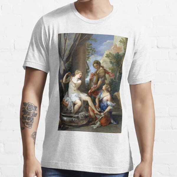  giuseppe bartolomeo chiari bathsheba at her bath t shirt for sale by