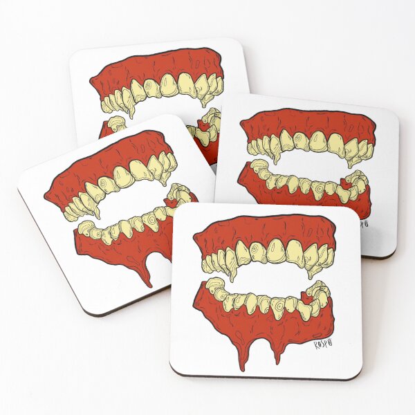 Item preview, Melting teeth designed and sold by rosposara-jpg.