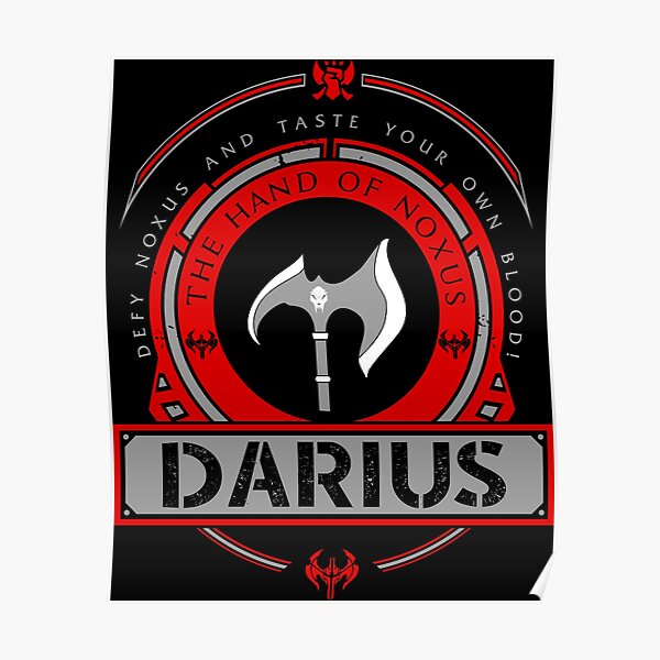 Darius Posters Redbubble