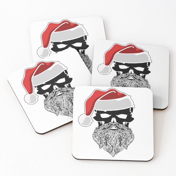 Item preview, Jolly Santa Roger Skull with Beard - Christmas Party designed and sold by captainhobbyist.