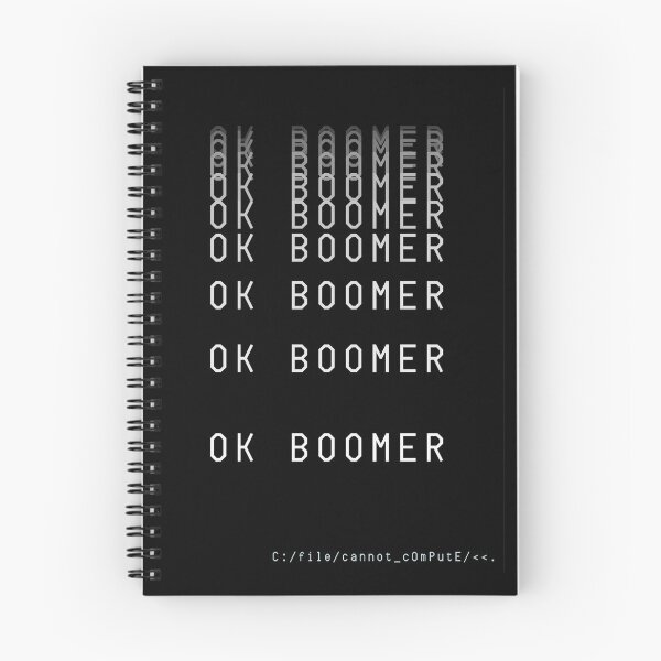 Item preview, Ok Boomer Cascade designed and sold by Knightowl Prints.