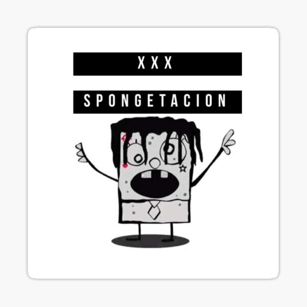 Xxx spongetacion Sticker