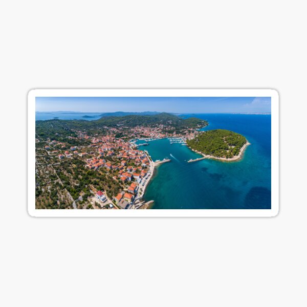 Kukljica, island Ugljan, Croatia Sticker