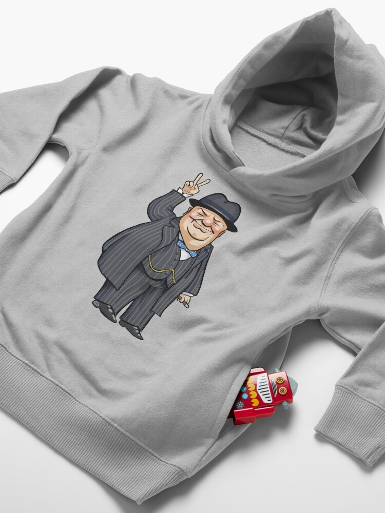 Alternate view of Winston Churchill Toddler Pullover Hoodie