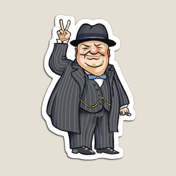 Winston Churchill Magnet