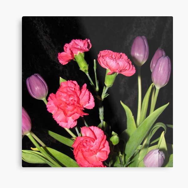 Vibrant Floral Bouquet Metal Print