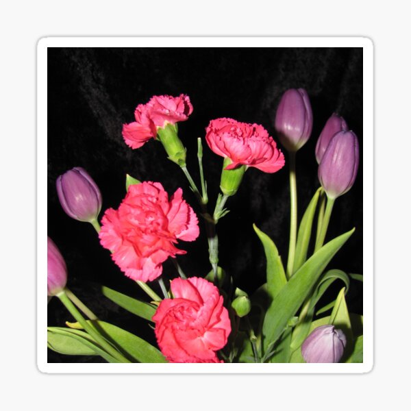 Vibrant Floral Bouquet Sticker
