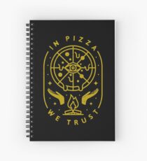 En Pizza, nous faisons confiance Cahier à spirale