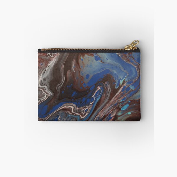 Item preview, Blue & Red Swirl Painting designed and sold by CandiceColorArt.