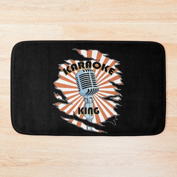 Item preview, Retro Karaoke Microphone Singing Karaoke Legend Karaoke King designed and sold by DSWShirts.