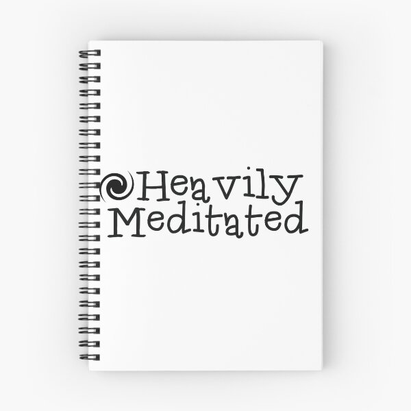 Item preview, Heavily Meditated with Instill designed and sold by InStill Mindfulness.