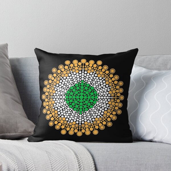 Item preview, MANDALA - IRISH TRICOLOUR designed and sold by Curraleigh Crafts.