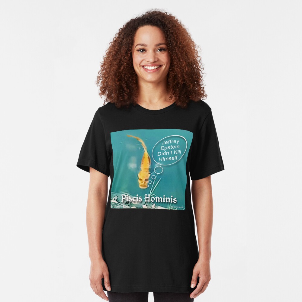 Swimming with the Fishes Slim Fit T-Shirt