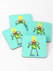 Lemongrab it's christmas!! Coasters