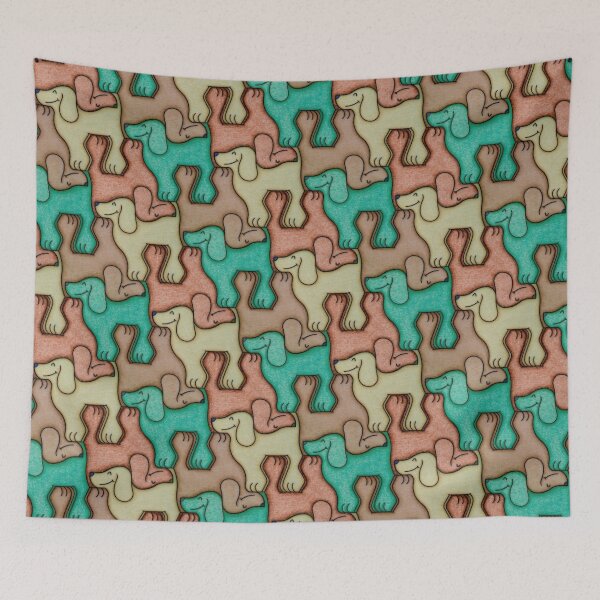 Item preview, Labrador tessellation designed and sold by Vibali.