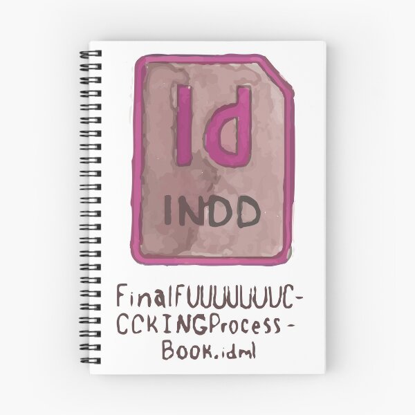 Item preview, Adobe InDesign icon hand drawn designed and sold by Nicole Weyer.