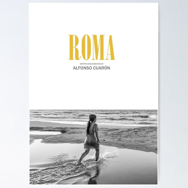 Item preview, Alfonso Cuaron ROMA movie poster // netflix film design, Yalitza Aparicio designed and sold by TheSamStudio.
