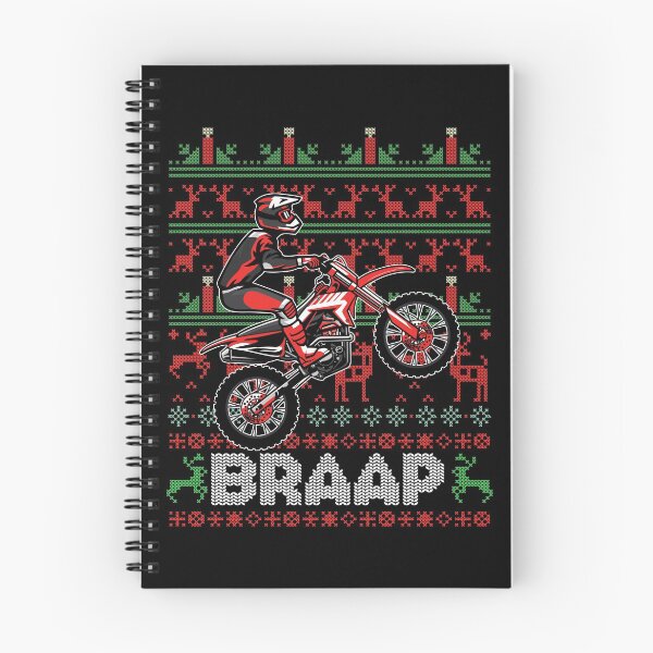 Item preview, Christmas Motorcycle Motocross Braap Dirt Bike designed and sold by DSWShirts.