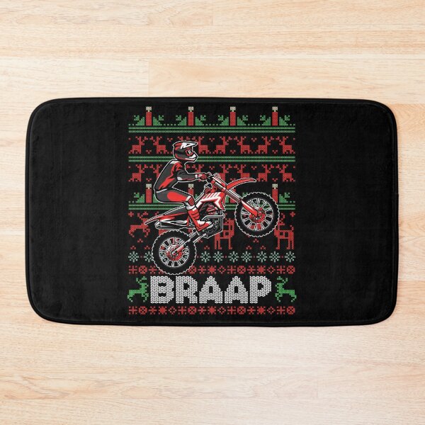Item preview, Christmas Motorcycle Motocross Braap Dirt Bike designed and sold by DSWShirts.