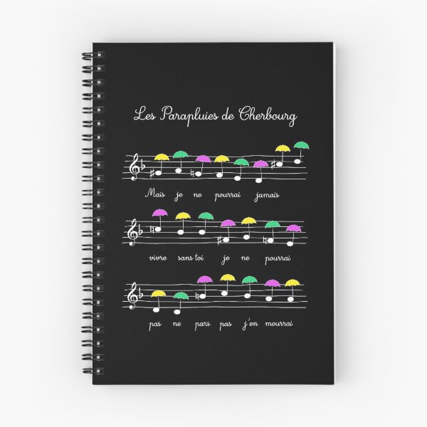 Item preview, The Umbrellas of Cherbourg music sheet art Jacques Demy Michel Legrand designed and sold by Rozbud.