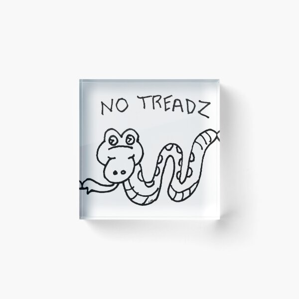 Item preview, No Treadz Snake designed and sold by GiiPiiD.