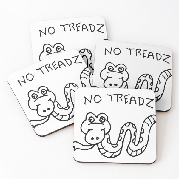 Item preview, No Treadz Snake designed and sold by GiiPiiD.