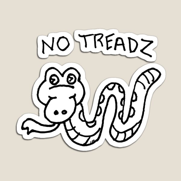 Item preview, No Treadz Snake designed and sold by GiiPiiD.