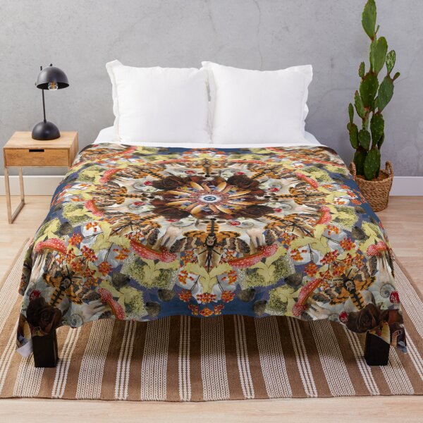 Item preview, autumn surrealistic mandala designed and sold by burenkaUA.