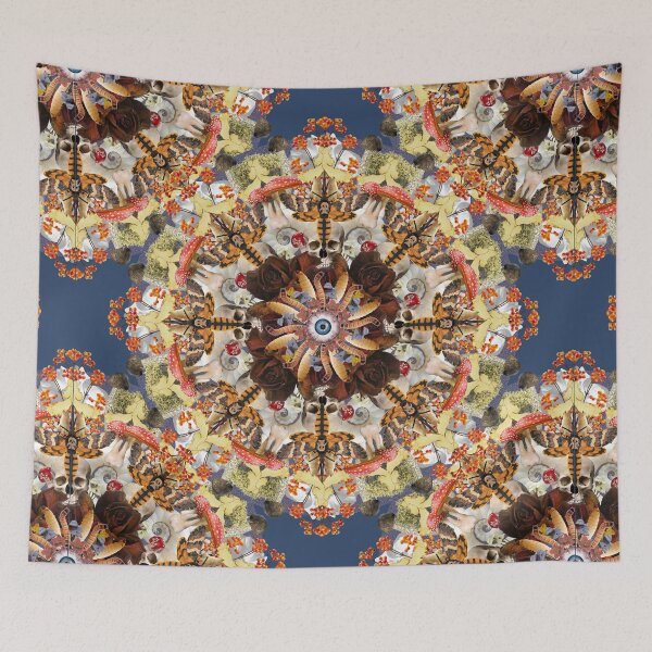 Item preview, autumn surrealistic mandala designed and sold by burenkaUA.